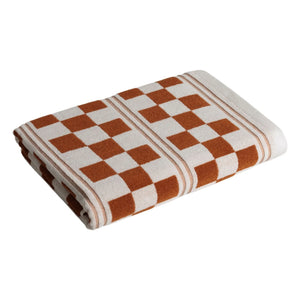 Baina - Busby bath towel | Terracotta