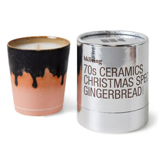 HKliving - Gingerbread Cookie Stoneware Candle
