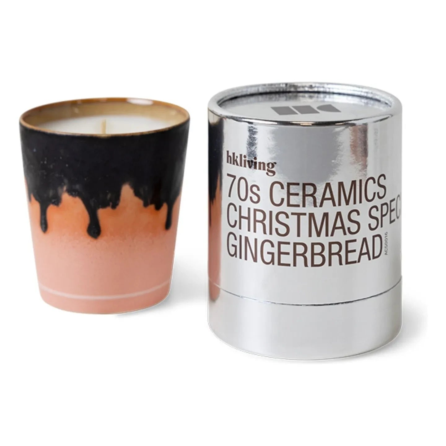HKliving - Gingerbread Cookie Stoneware Candle