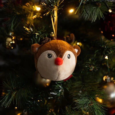 Legami - Reindeer Plush Toy Christmas Tree Decoration - Oh-Oh-Ohrnaments