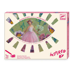 Djeco - Ballerina Oil Pastel Activity Set