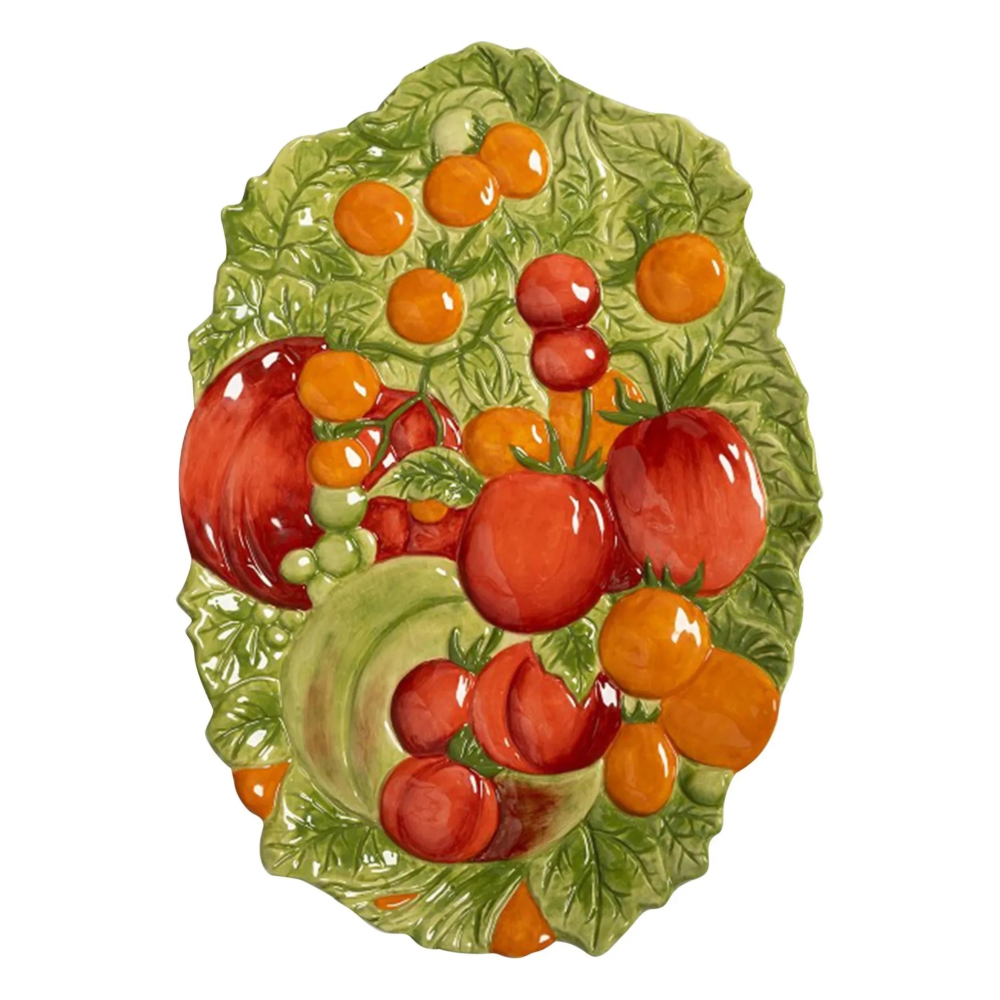 &Klevering - Tomato Plate | Red