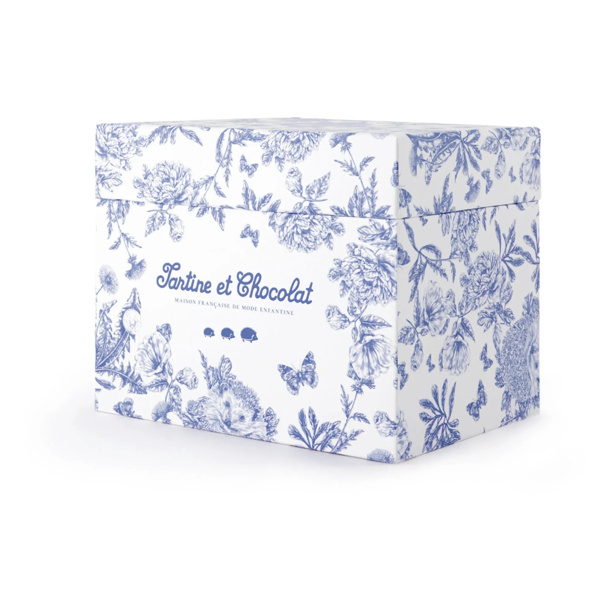 Tartine et Chocolat - Augustin Bunny Musical Mobile Toile de Jouy | Blue