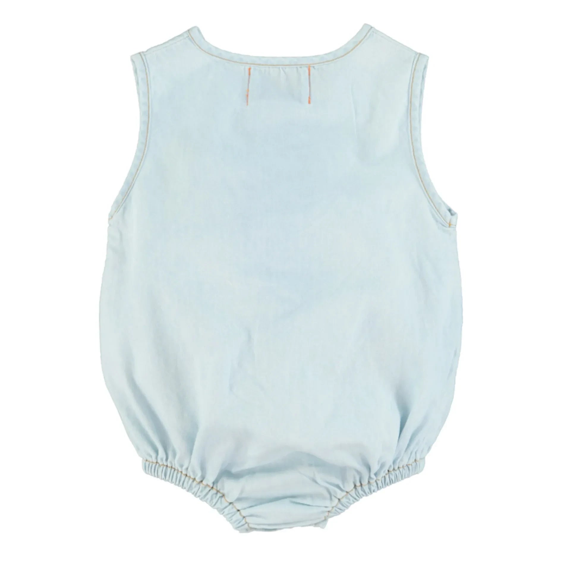 Piupiuchick - Chambray jumpsuit | Light Blue