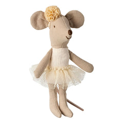 Maileg - Little Girl Mouse Ballerina | Off White