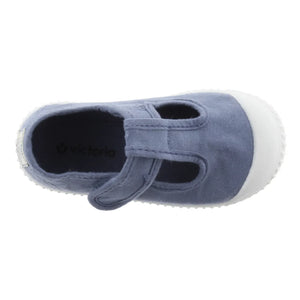 Victoria - Lona Cırt Cırtlı Sneaker Sandalet | Mavi