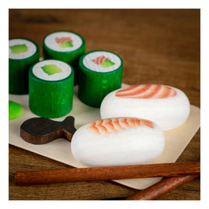 Erzi - Sushi Plate Toy Set - 11 Pieces