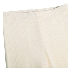 Molo - Sidse Organic Cotton Ribbed Leggings | Ivory