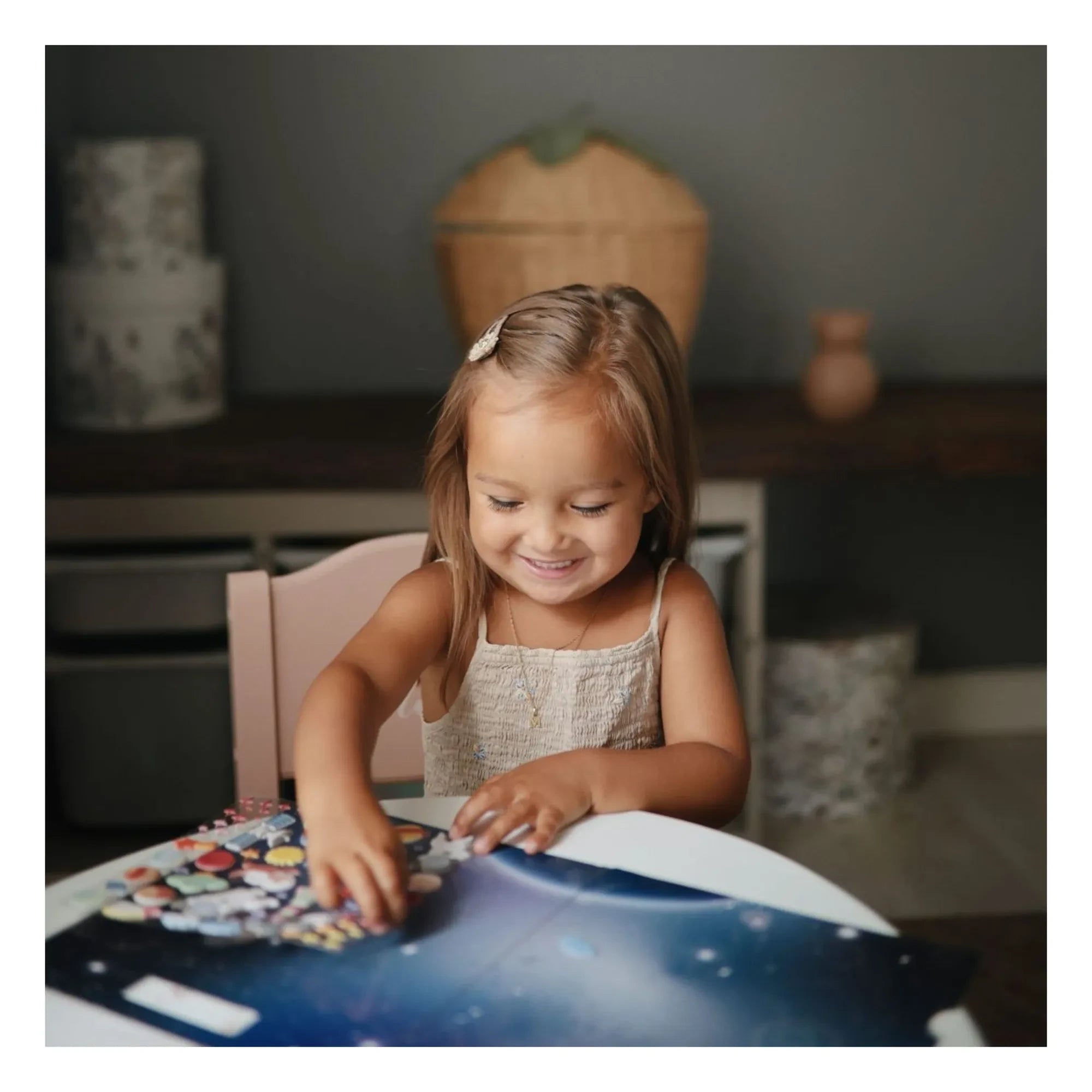 Mushie - Repositionable Sticker Book Espace