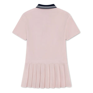 Lacoste - Organic Cotton Piqué Polo Dress | Pale Pink