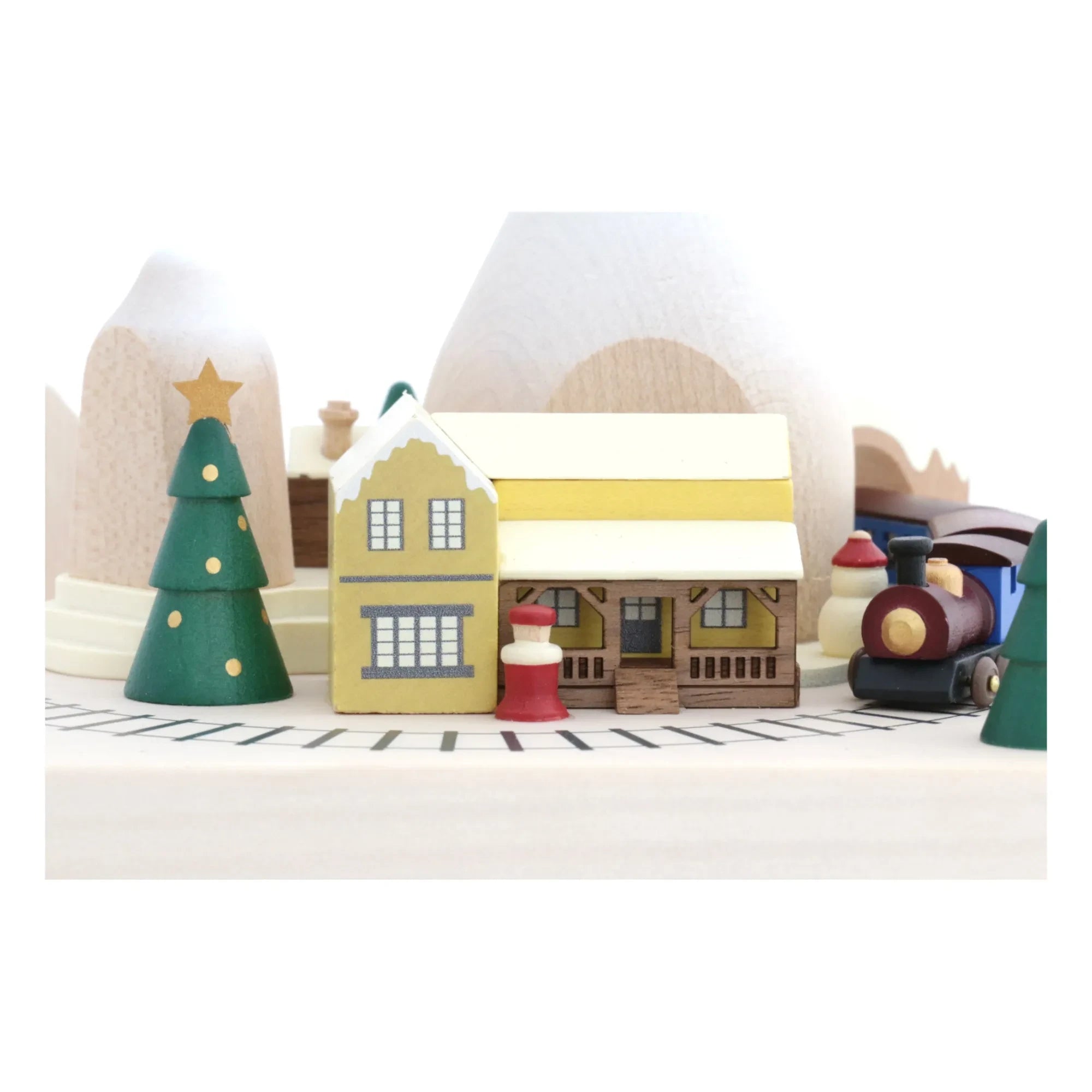 Wooderful Life - Winter Train Wooden Music Box