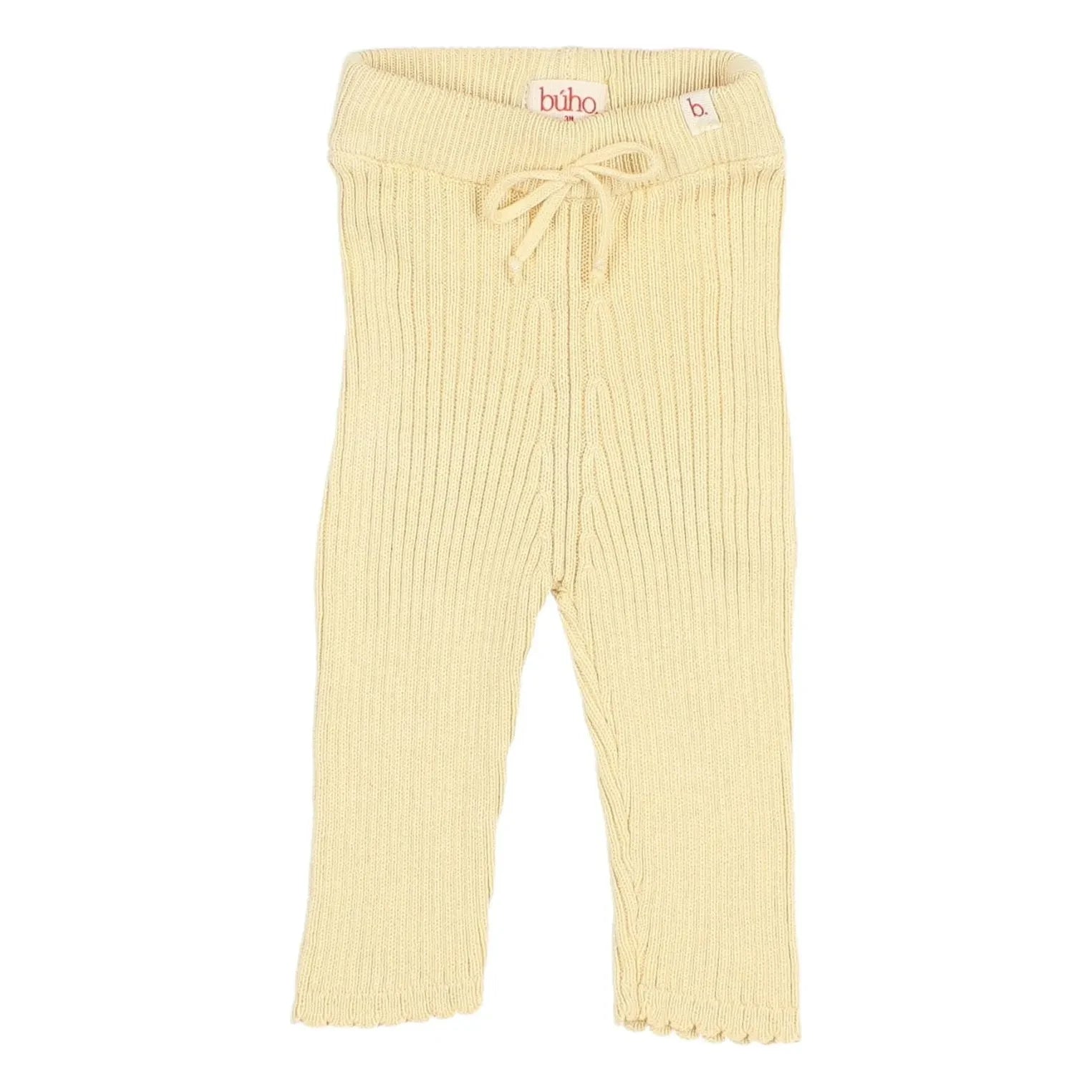 Búho - Ribli Organic Cotton Leggings | Yellow