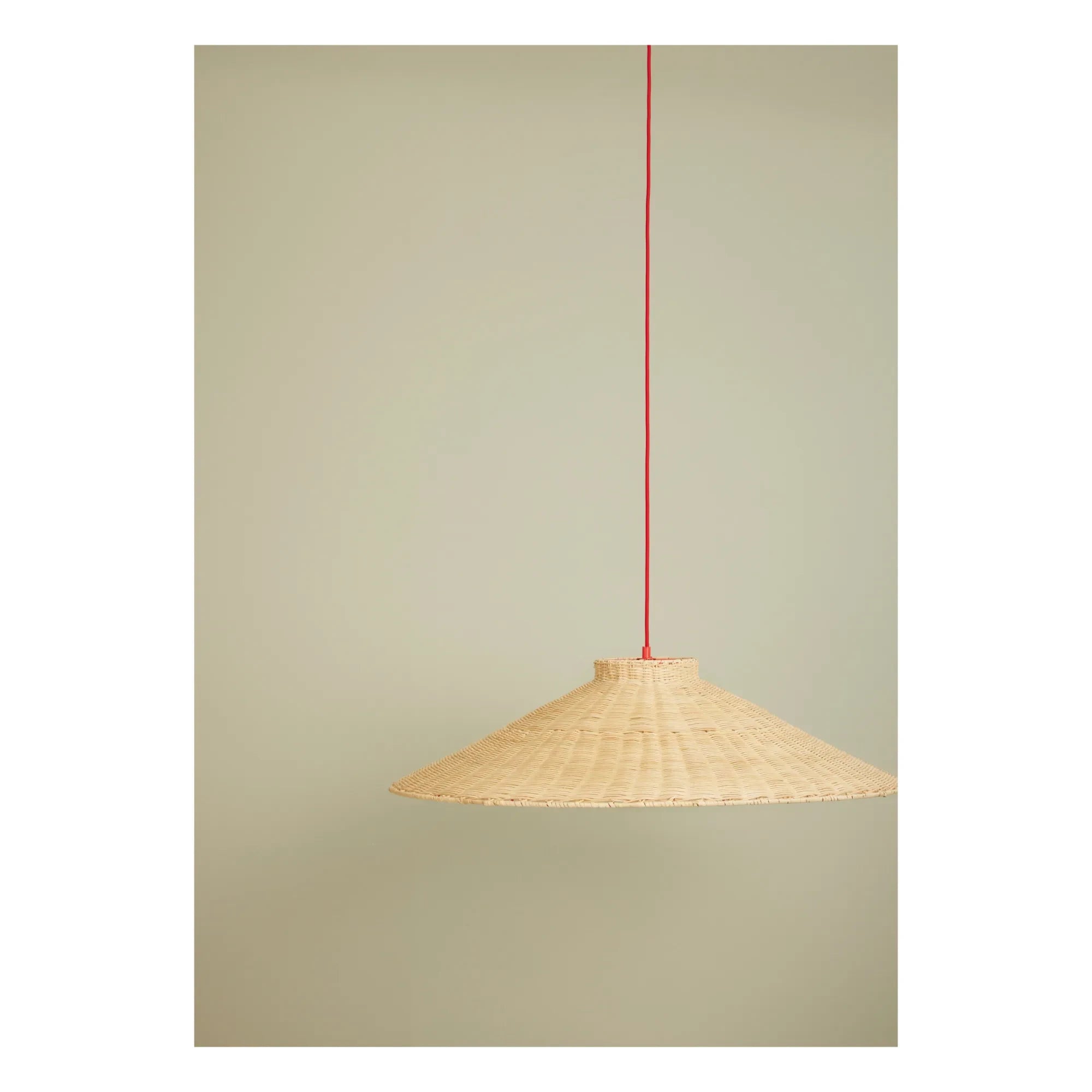 Hübsch - Chand Pendant Lamp | Red