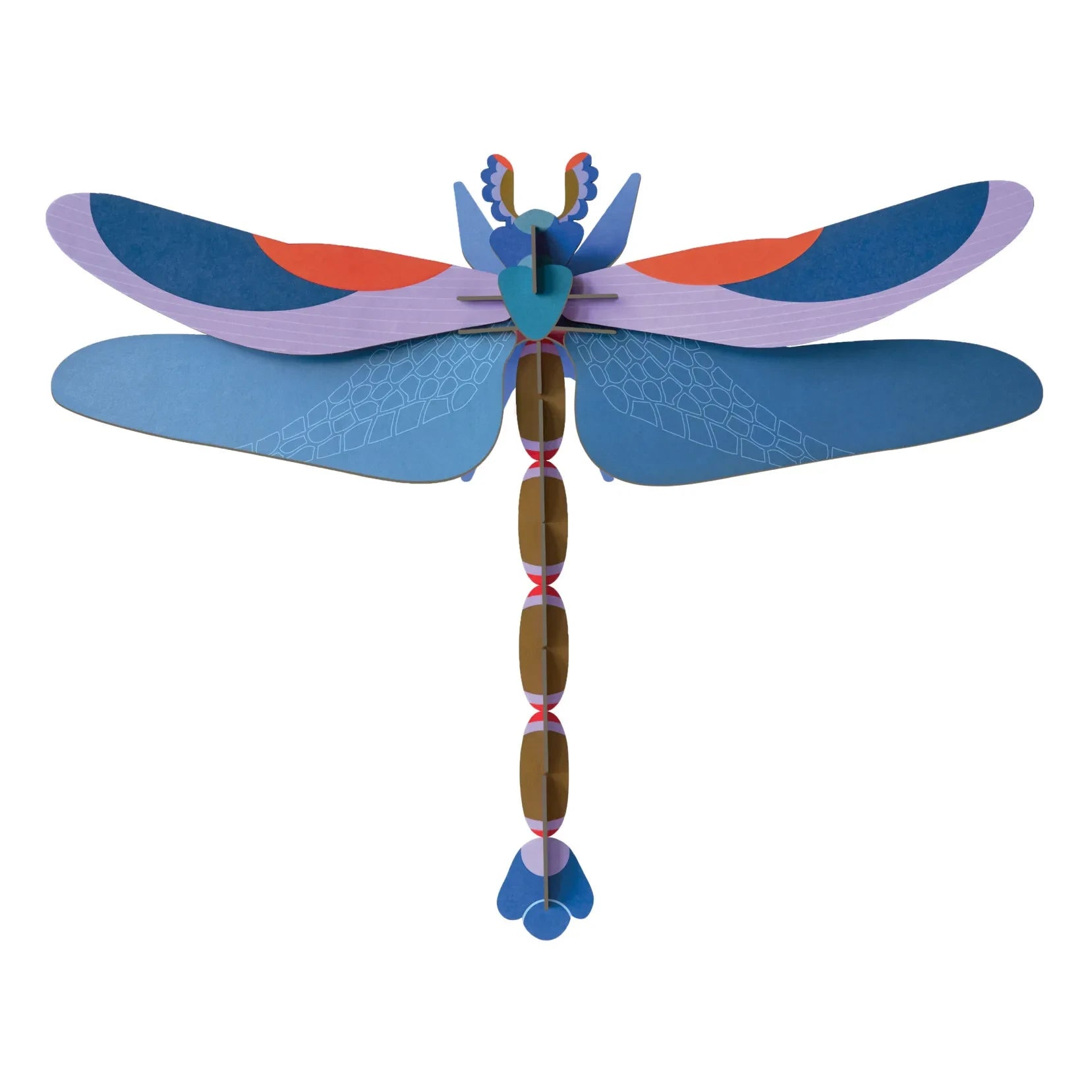 Studio Roof - Dragon Fly Duvar Dekoru | Mavi