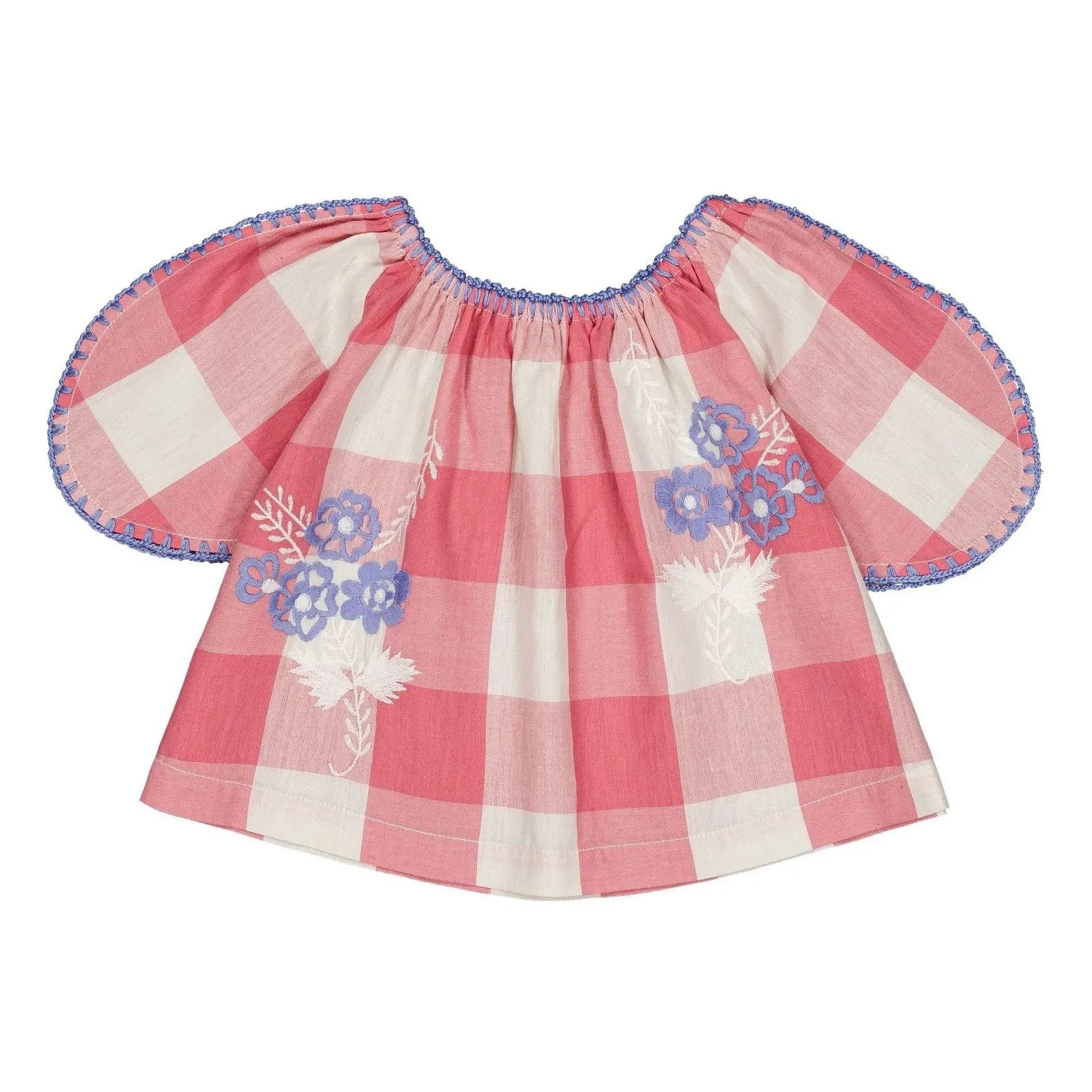 Hello Simone - Blouse Marlette Kareli | Pembe