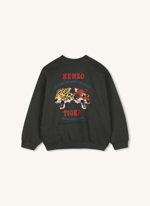 Kenzo - Kenzo Tigres sweater | Charcoal gray