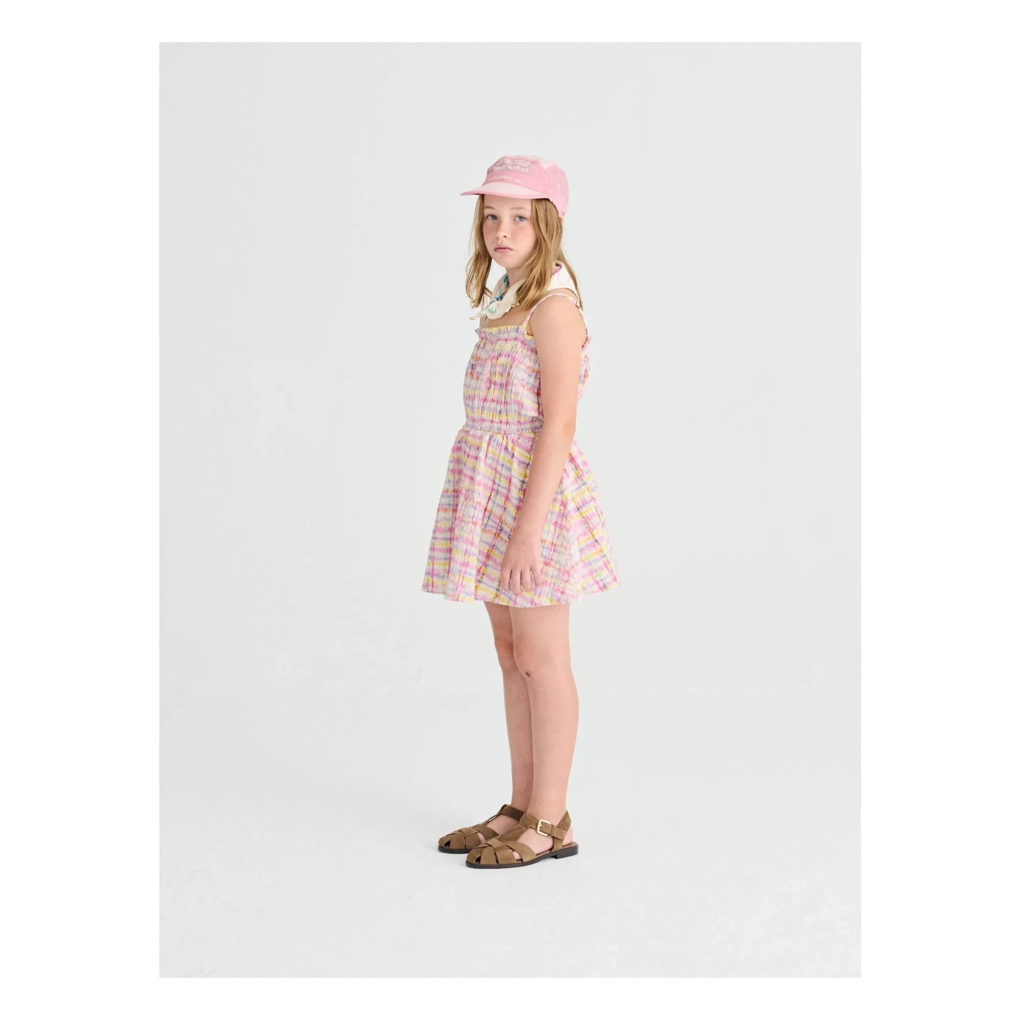True Artist - Textured Tile Dress | Purple