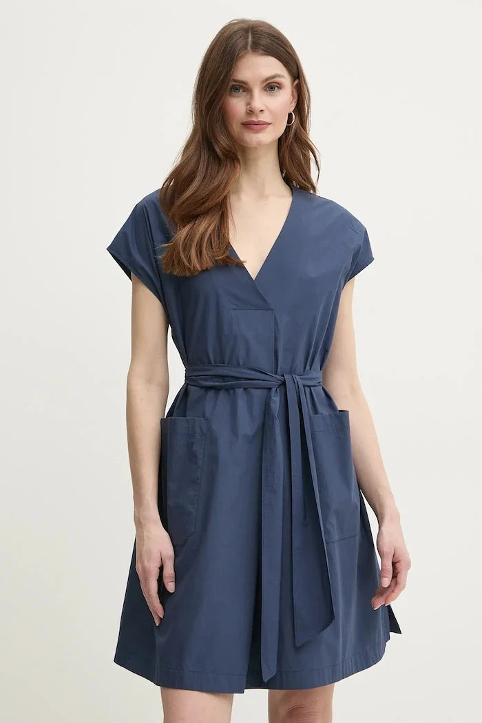 Pamuklu elbise Weekend Max Mara