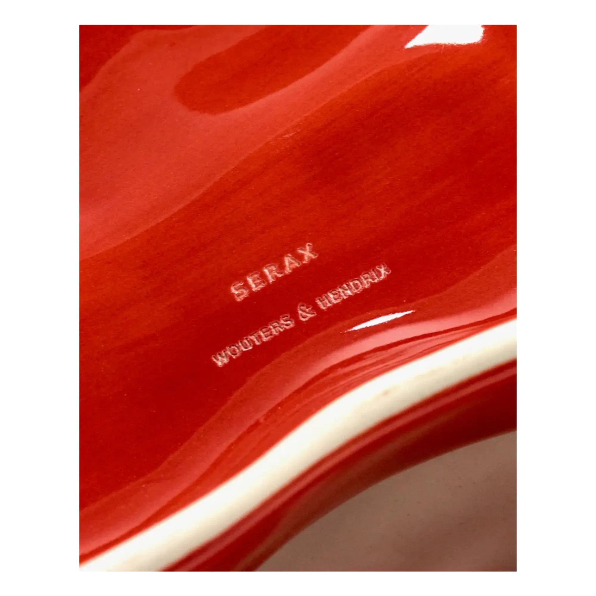 Serax - Serving Plates, Wouter & Hendrix - 3-Piece Set | Red
