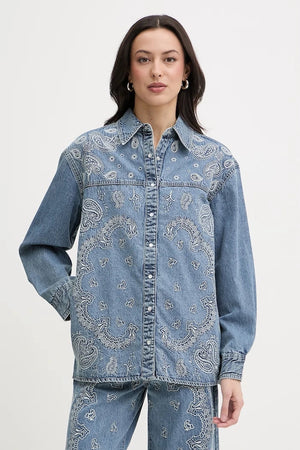 Liu Jo Kadın Denim Gömlek