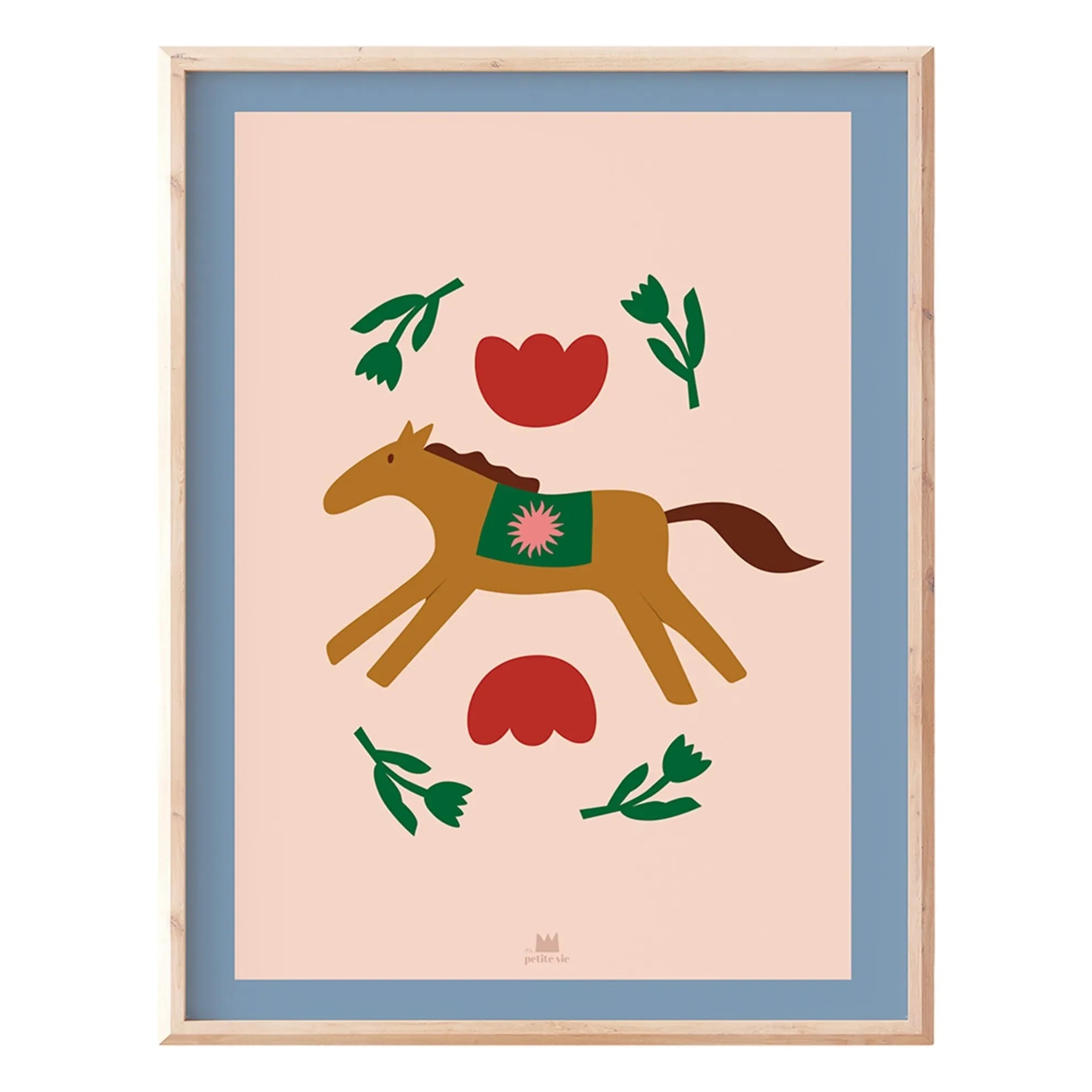 My Little Life - Nomad Horse Poster | Bej