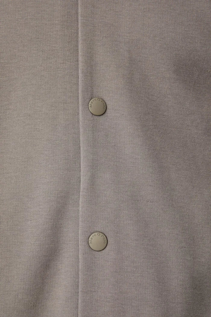 Marc O'Polo pamuklu fermuarlı erkek sweatshirt