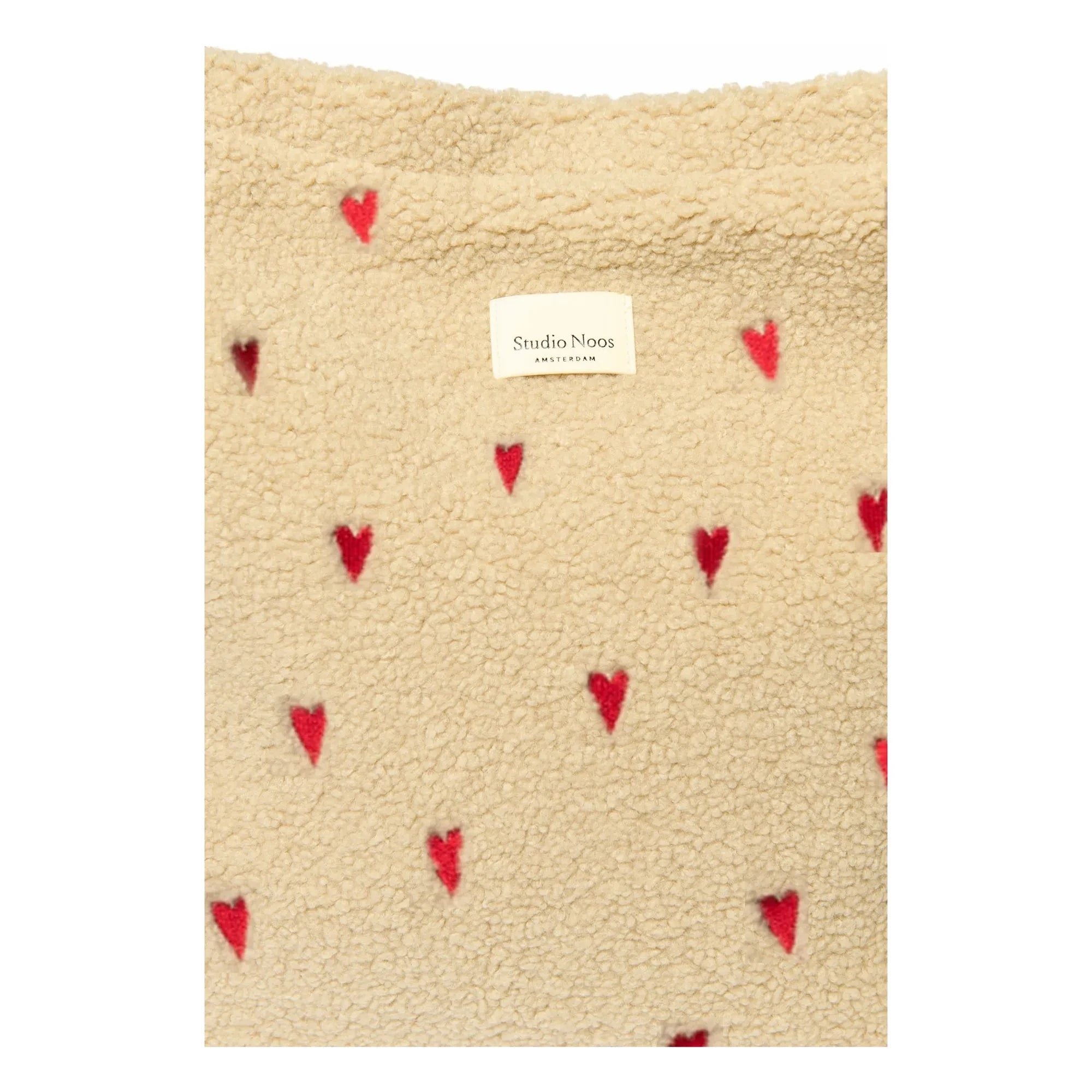 Studio Noos - Hearts Baby Care Bag | Ecru