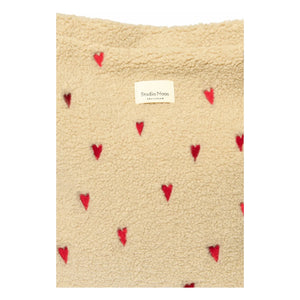 Studio Noos - Hearts Baby Care Bag | Ecru