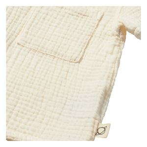 Cozmo - Abel Cotton Gingham Shirt | Cream