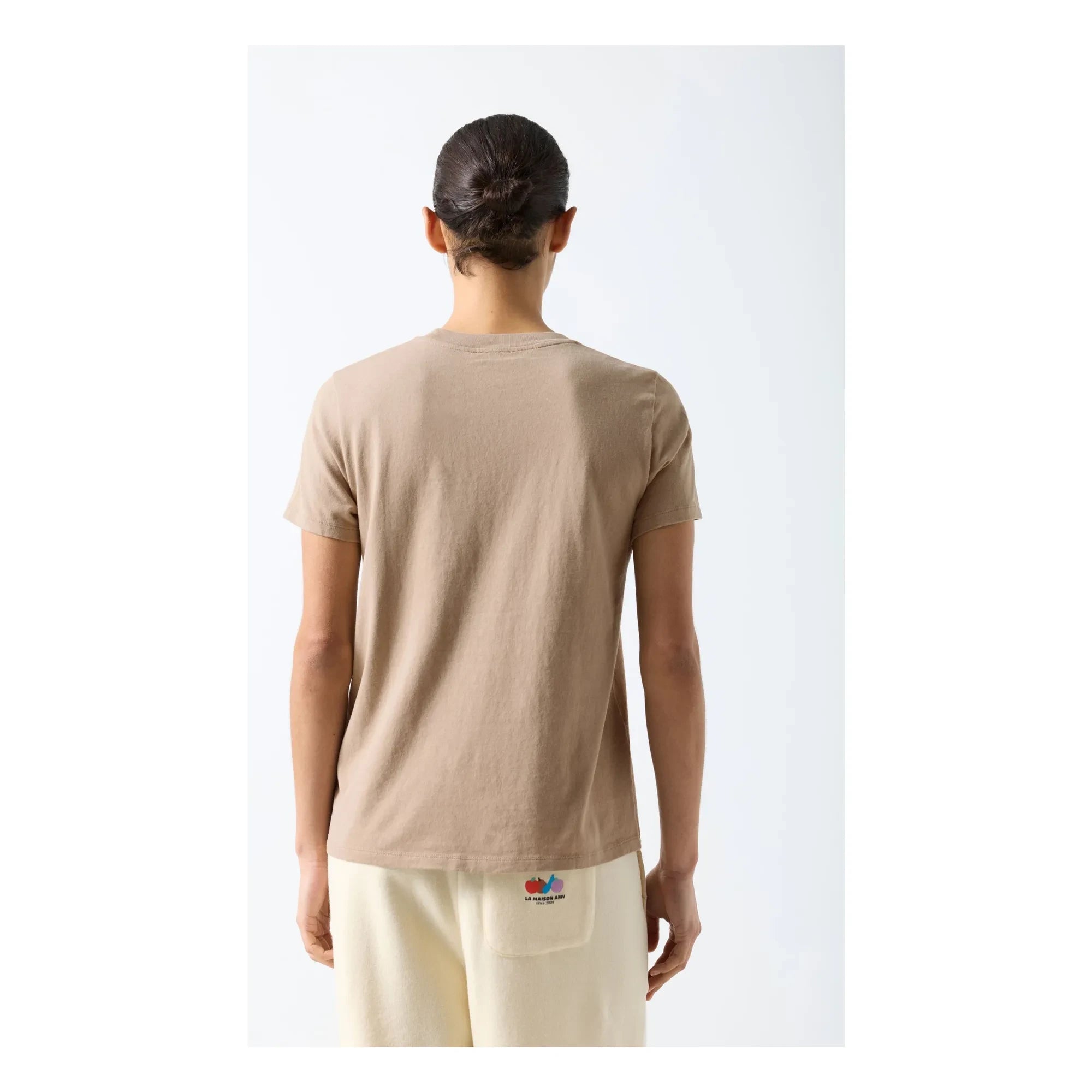American Vintage - Ykobow Cotton T-Shirt | Beige