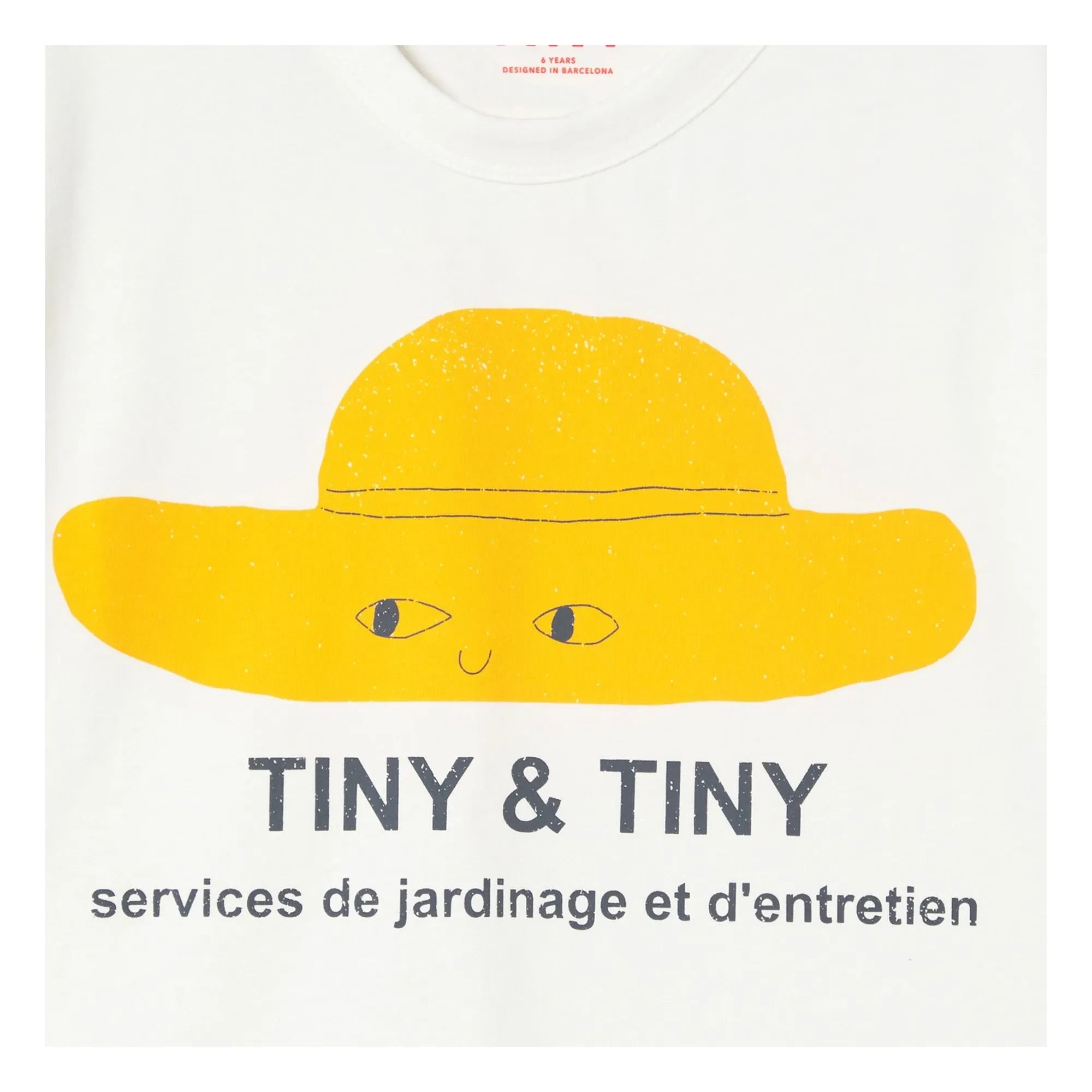 Tinycottons - Tiny & Tiny Organic Cotton T-Shirt | White