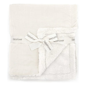 Babyshower - Plush Blanket | Ivory