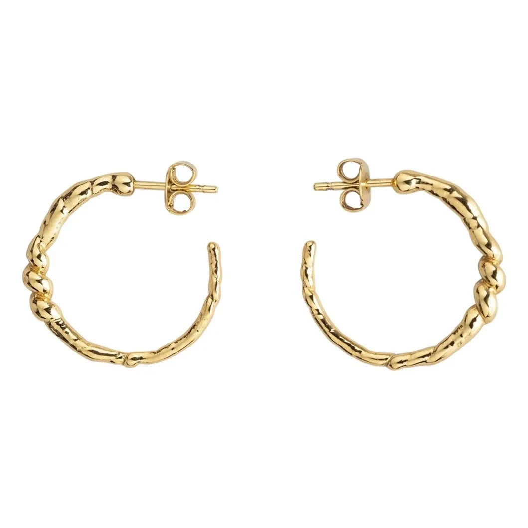 Louise Damas - La Liane Hoop Earrings | Gold