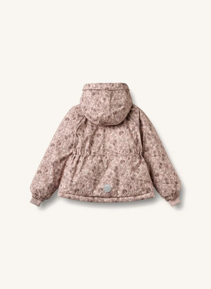 Wheat - Ski Jacket with Snow Skirt | Light Pink