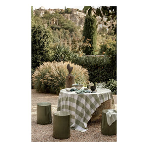 Haomy - Zilia Mesh Napkin | Almond Green