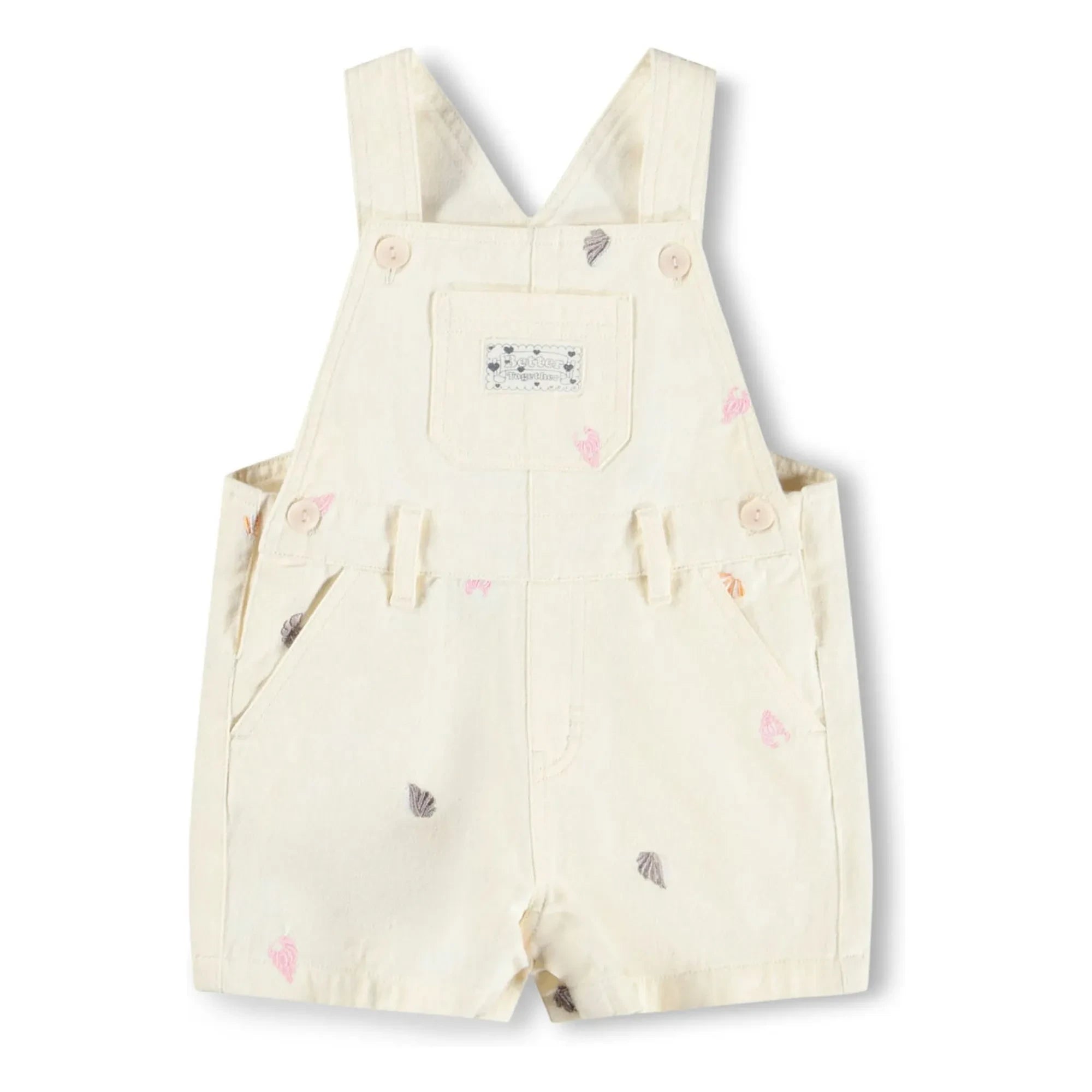 Molo - Sunnie Organic Cotton Sleeveless Jumpsuit | Ecru