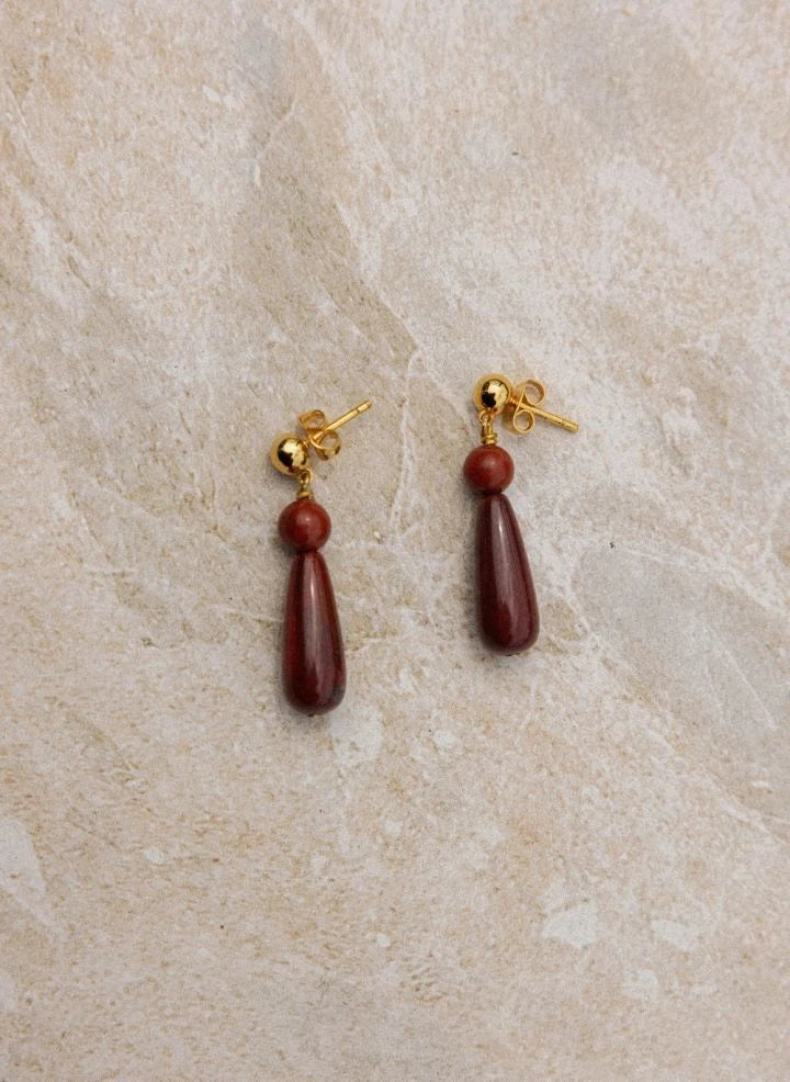 Anni Lu - Hanging Earring | Red