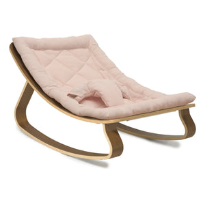 Charlie Crane - Levo Walnut Baby Rocking Chair | Nude