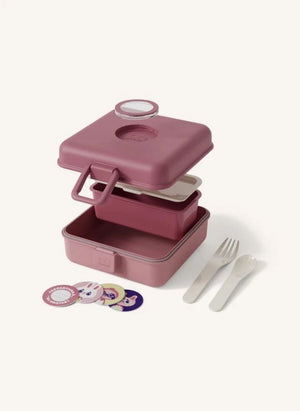 Monbento - Snacky Sandwich Box | Dusty Pink