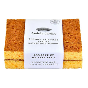 Andrée Jardin - Natural Biodegradable Dish Sponges - 2 Pack