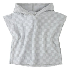 Petit Lem - Organic Cotton Damier Beach Cover-up | Blue