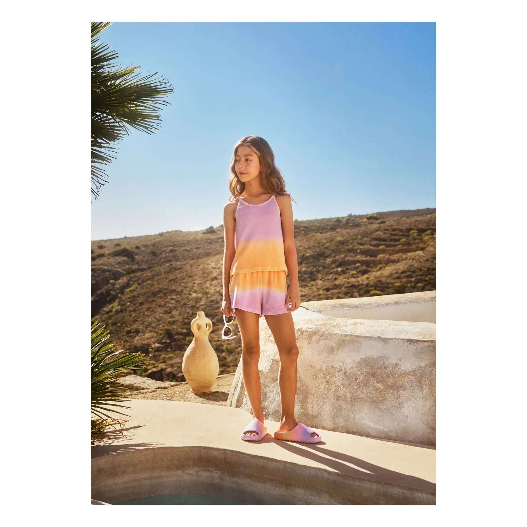 Molo - Angela Bicolore Terry Shorts | Purple