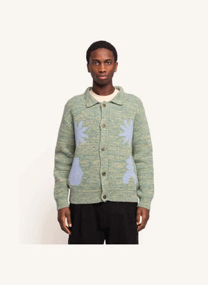 Olow - Cardigan | Heather Green