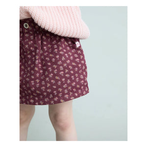 Búho - Cottage Fleurie etek | Bordo