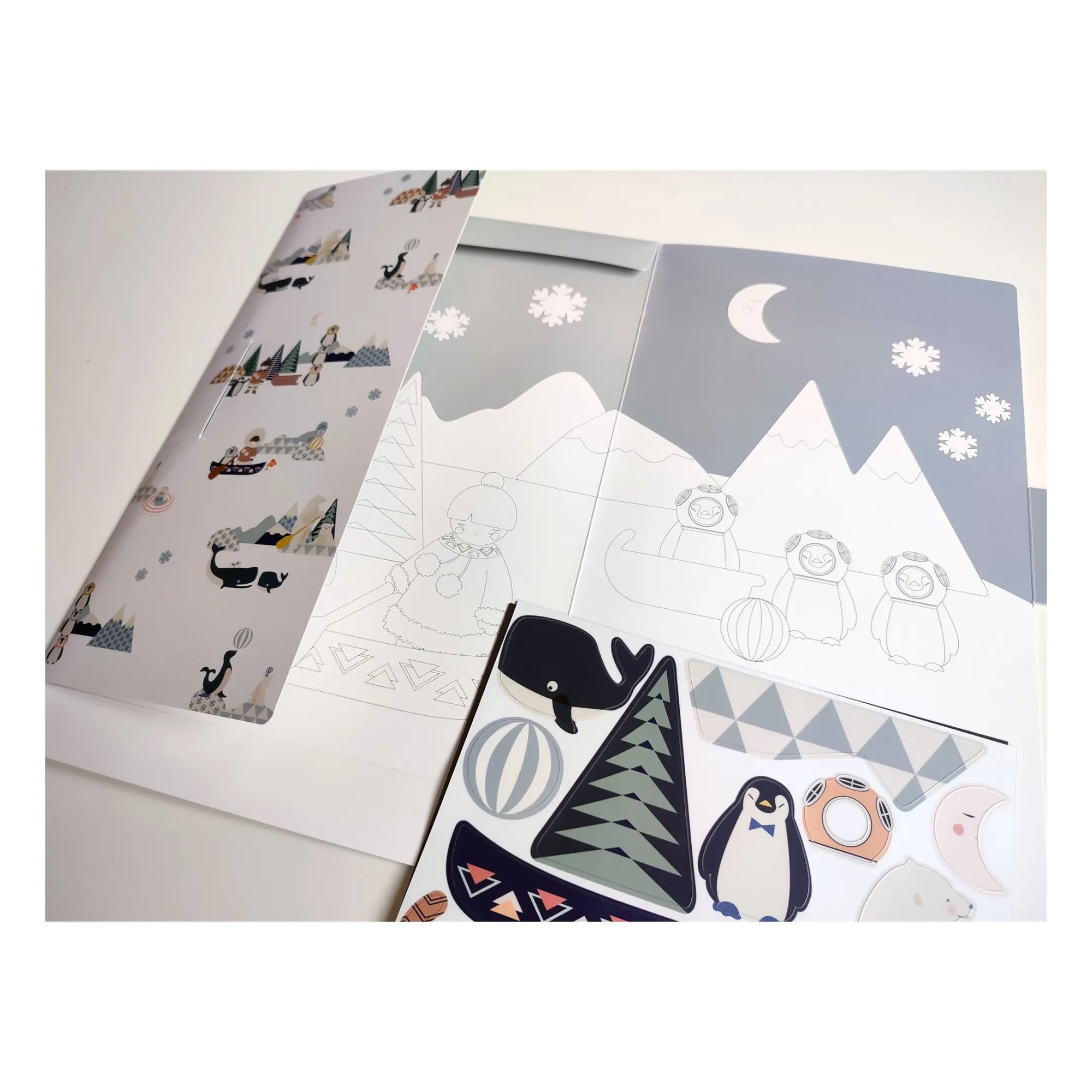 Ma Cabane à rêves - Ice Block Animal Magnets