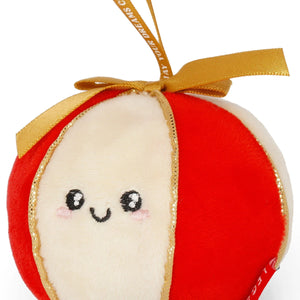Legami - Plush Toy Christmas Decoration - Ball - Oh-Oh-Ohrnaments