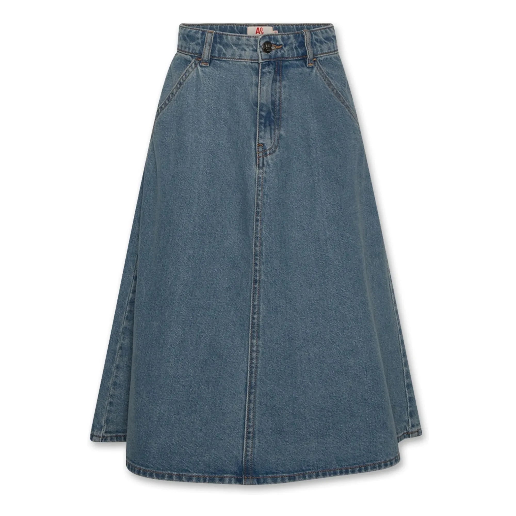 AO76 - Ellen Denim Skirt | Blue