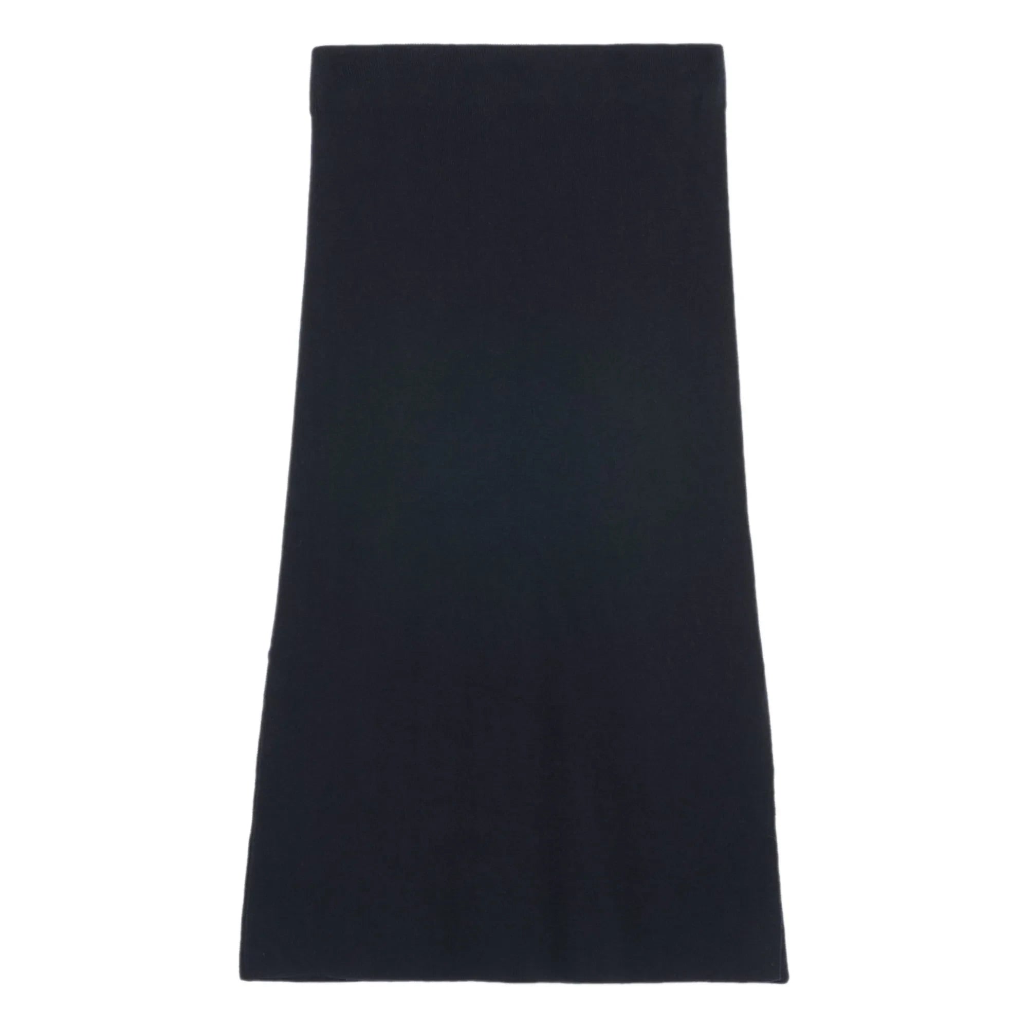 Bompard - Silk and Cashmere Side-Slit Knit Skirt | Black
