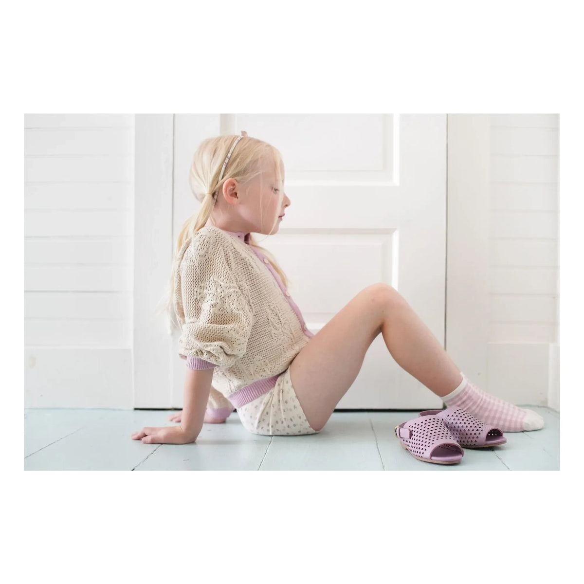 Soor Ploom - Lettie Fleurs Organic Cotton Cardigan | Ecru