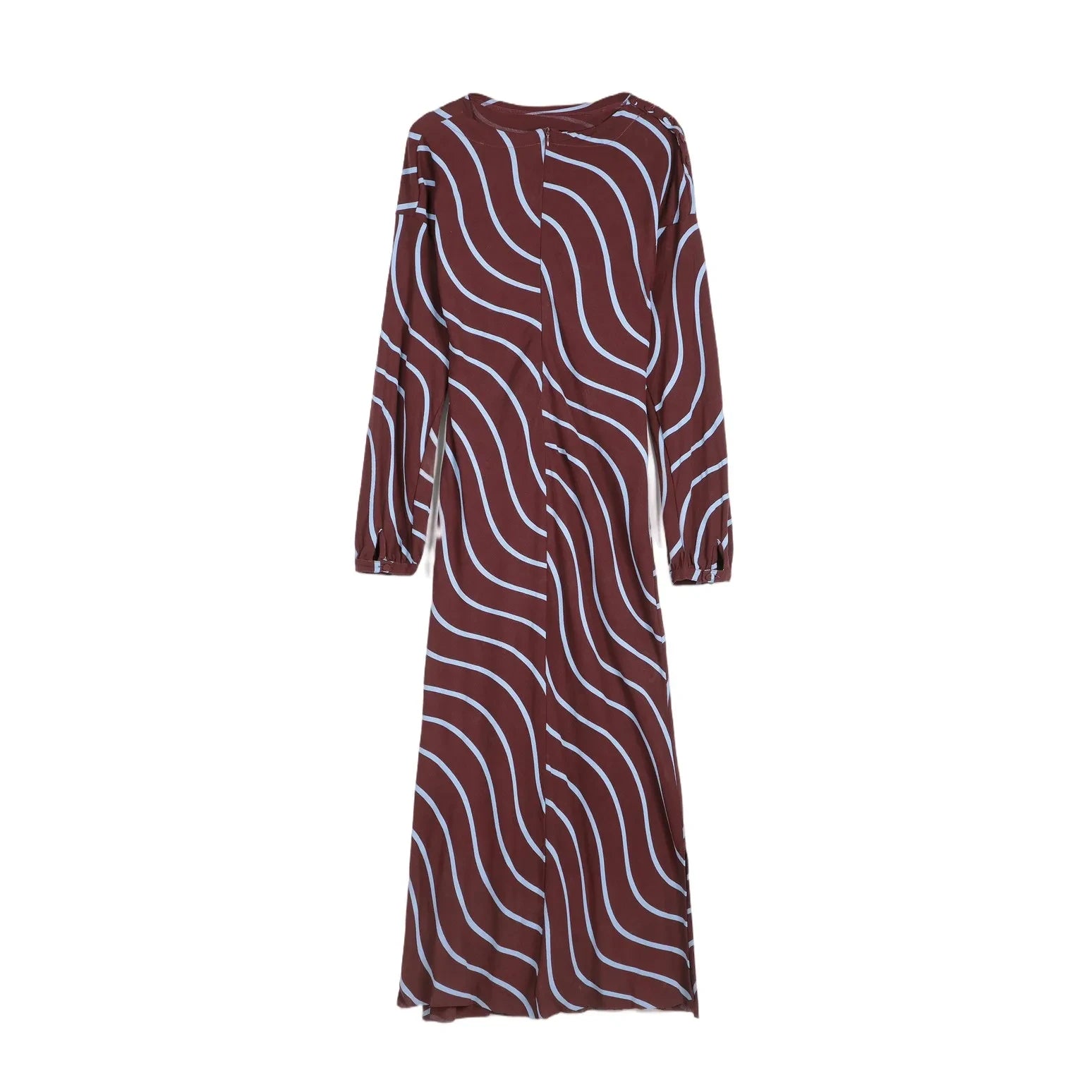 Bobo Choses - Psychedelic Striped Dress | Burgundy